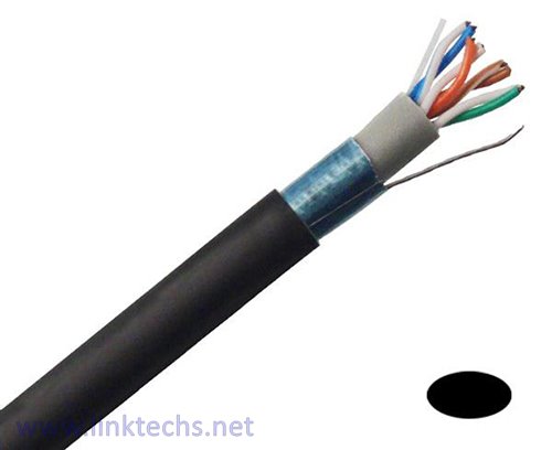 Direct Burial Shielded Cat6 Ethernet Cable