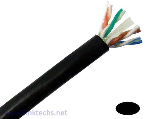 CAT-6 Shielded Outdoor Indoor Ethernet Cable UV Direct bury RJ45