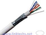 Primus Cable C5CMXT-107WH- CAT5E Bulk Cable - Shielded, (F/UTP), UV/LSZH Outdoor Jacket  - White