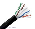 Primus Cable CAT6A Outdoor Bulk Ethernet Cable, 750MHz, Solid Copper, UTP CMX, 23 AWG 1000FT