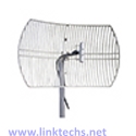 Hana Wireless DCGD9-15-NF- 870-960 15dBi MHz Grid Parabolic Antenna