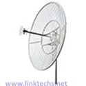 Hana Wireless HW-GD9-18-NF 900 MHz 18dBi Grid Parabolic Antenna